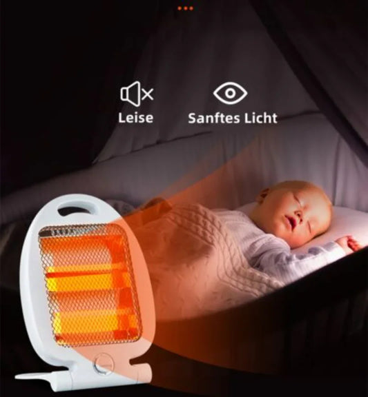 Electric Fan Heater Mini Mobile Heater Home Heating