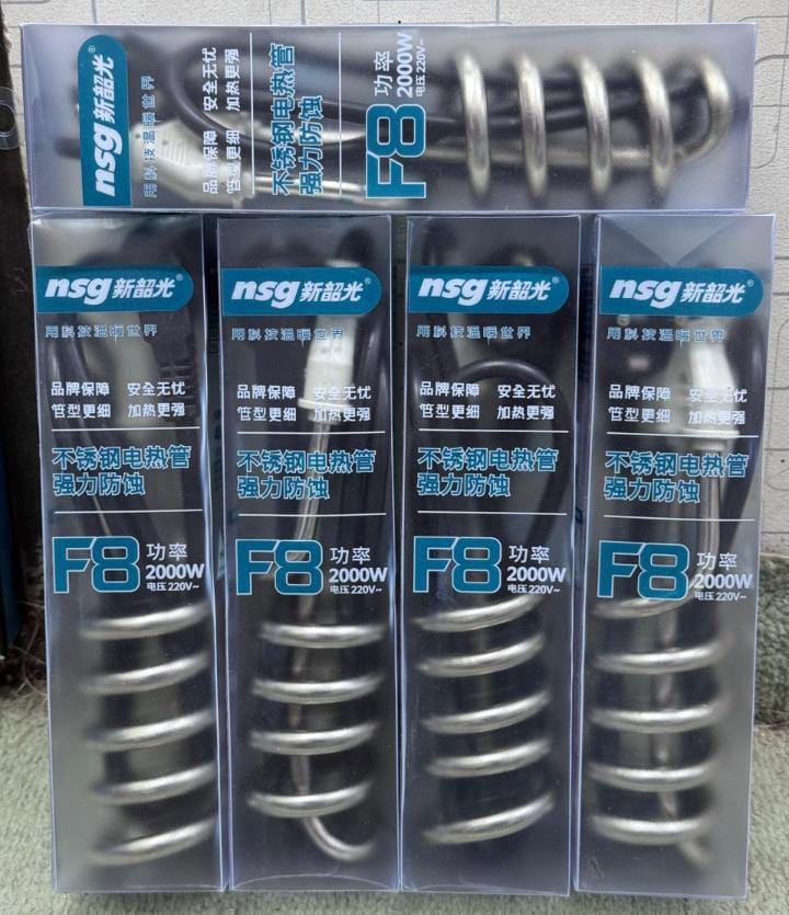 NSG F8 2000W Stainless Steel Electric Heating Coil ( Random Color )