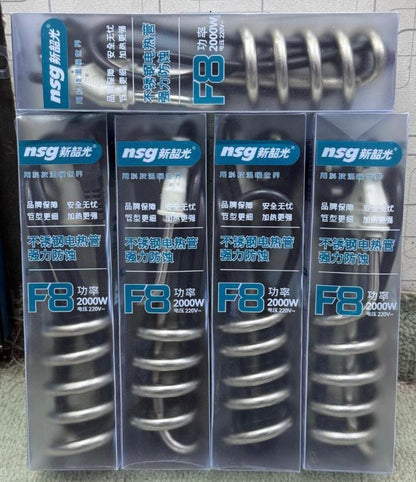 NSG F8 2000W Stainless Steel Electric Heating Coil ( Random Color )