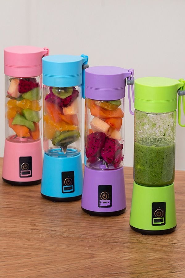 Rechargeable Portable Mini Juicer Blender – 6 Blades