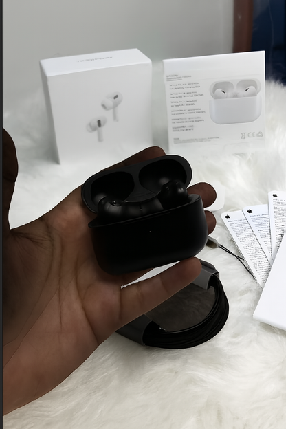 Airpods Pro 2 Noise Reduction Wireless Earbuds (Black)